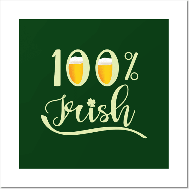 100% Irish_light lettering Wall Art by ArteriaMix